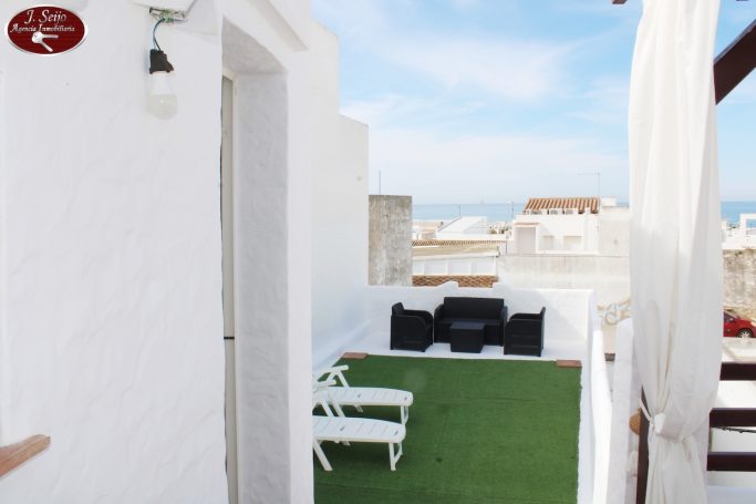 Zona de estar de la terraza