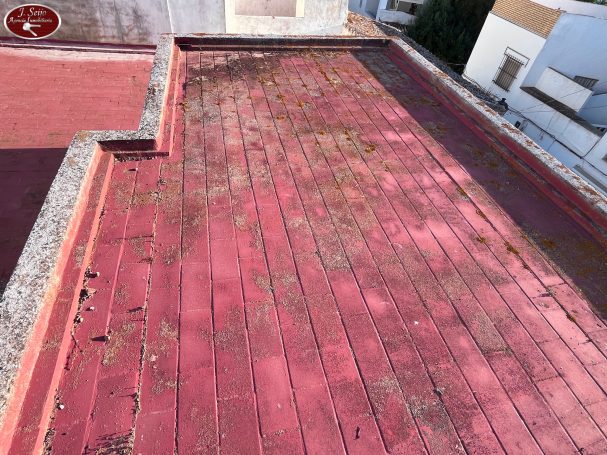 Techo de la vivienda.