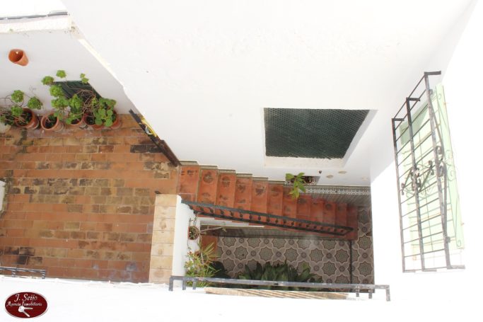 Patio central de la casa